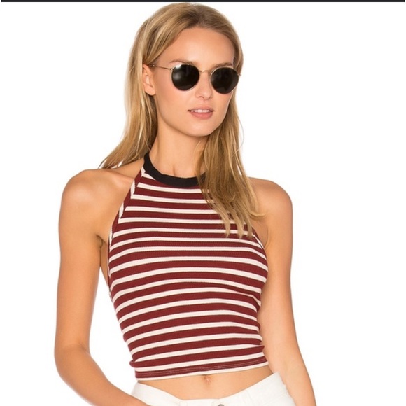 Free People striped Halter Top Size XS - Picture 4 of 5